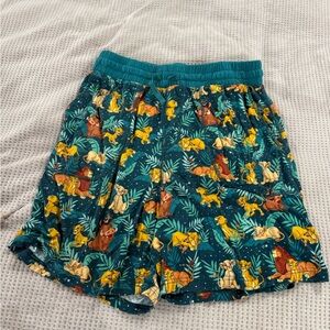 Little sleepies men’s pajama shorts lion king